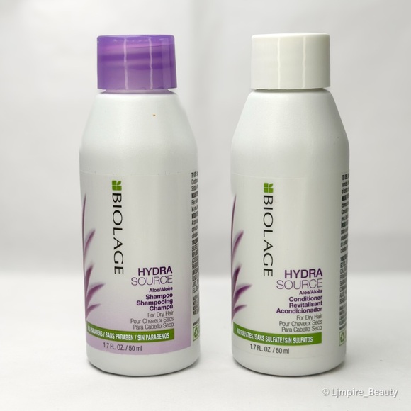 🎁 Biolage Hydra Source Shampoo and Conditioner Travel Set - Picture 1 of 7
